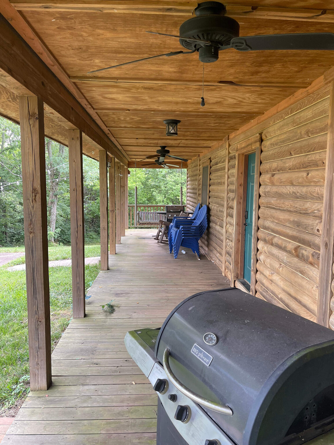 Five Steps to Staining a Log Home or Cabin My Three Sons Painting