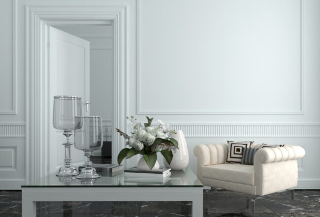 Sitting Room of Luxury Upscale Home